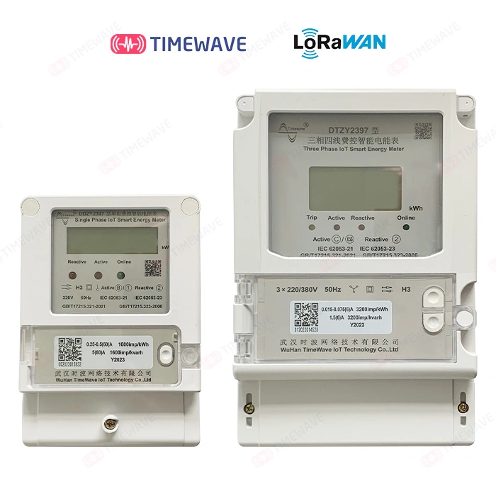 Remote Control Smart Energy Meter, Watt Hour Meter with Ami/AMR Solution