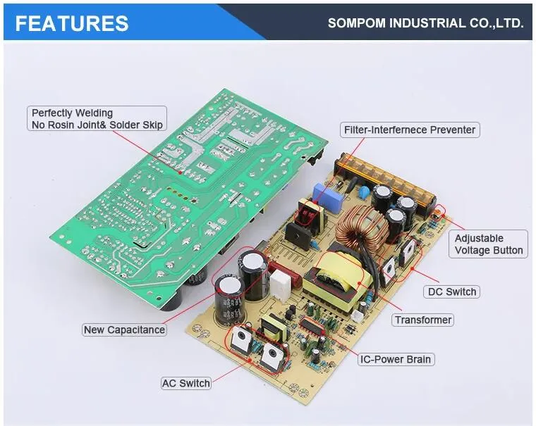 AC to DC 180W 3V 60A Constant Voltage LED Switch Mode Power Supply